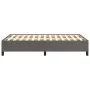 Gray synthetic leather bed frame 120x200 cm by vidaXL, Beds and slatted bases - Ref: Foro24-347243, Price: 118,00 €, Discount: %