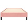Estructura de cama de terciopelo rosa 90x200 cm de vidaXL, Camas y somieres - Ref: Foro24-346957, Precio: 86,31 €, Descuento: %