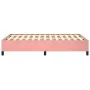 Bettgestell aus rosafarbenem Samt, 120 x 200 cm von vidaXL, Betten und Lattenroste - Ref: Foro24-347317, Preis: 115,72 €, Rab...