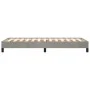 Hellgrauer Samtbettrahmen 90x190 cm von vidaXL, Betten und Lattenroste - Ref: Foro24-346946, Preis: 81,81 €, Rabatt: %