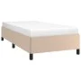 Cappuccino synthetic leather bed frame 80x200 cm by vidaXL, Beds and slatted bases - Ref: Foro24-347220, Price: 82,80 €, Disc...