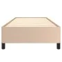 Cappuccino synthetic leather bed frame 80x200 cm by vidaXL, Beds and slatted bases - Ref: Foro24-347220, Price: 82,80 €, Disc...