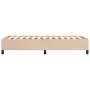 Cappuccino synthetic leather bed frame 80x200 cm by vidaXL, Beds and slatted bases - Ref: Foro24-347220, Price: 82,80 €, Disc...