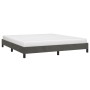 Dark gray velvet bed frame 160x200 cm by vidaXL, Beds and slatted bases - Ref: Foro24-346983, Price: 123,43 €, Discount: %