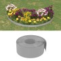 Garden edging 5 units gray polyethylene 10 m 20 cm by vidaXL, Garden edging and edging - Ref: Foro24-3155455, Price: 193,42 €...