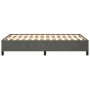 Dark gray velvet bed frame 120x200 cm by vidaXL, Beds and slatted bases - Ref: Foro24-347313, Price: 111,50 €, Discount: %