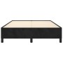 Bettgestell aus schwarzem Samt, 140 x 190 cm von vidaXL, Betten und Lattenroste - Ref: Foro24-347320, Preis: 112,35 €, Rabatt: %