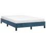 Estructura de cama de terciopelo azul 120x200 cm de vidaXL, Camas y somieres - Ref: Foro24-346968, Precio: 105,50 €, Descuent...