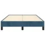 Estructura de cama de terciopelo azul 120x200 cm de vidaXL, Camas y somieres - Ref: Foro24-346968, Precio: 105,50 €, Descuent...