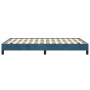 Estructura de cama de terciopelo azul 120x200 cm de vidaXL, Camas y somieres - Ref: Foro24-346968, Precio: 107,35 €, Descuent...