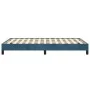 Estructura de cama de terciopelo azul 120x200 cm de vidaXL, Camas y somieres - Ref: Foro24-346968, Precio: 105,50 €, Descuent...