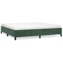 Bettgestell aus grünem Samt, 200 x 200 cm von vidaXL, Betten und Lattenroste - Ref: Foro24-347345, Preis: 136,27 €, Rabatt: %