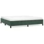 Green velvet bed frame 200x200 cm by vidaXL, Beds and slatted bases - Ref: Foro24-347345, Price: 134,00 €, Discount: %