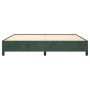 Bettgestell aus grünem Samt, 200 x 200 cm von vidaXL, Betten und Lattenroste - Ref: Foro24-347345, Preis: 136,27 €, Rabatt: %