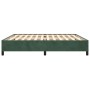 Bettgestell aus grünem Samt, 200 x 200 cm von vidaXL, Betten und Lattenroste - Ref: Foro24-347345, Preis: 136,27 €, Rabatt: %