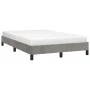 Hellgrauer Samtbettrahmen 120x200 cm von vidaXL, Betten und Lattenroste - Ref: Foro24-346964, Preis: 97,09 €, Rabatt: %