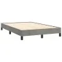 Hellgrauer Samtbettrahmen 120x200 cm von vidaXL, Betten und Lattenroste - Ref: Foro24-346964, Preis: 97,09 €, Rabatt: %