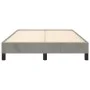 Hellgrauer Samtbettrahmen 120x200 cm von vidaXL, Betten und Lattenroste - Ref: Foro24-346964, Preis: 97,09 €, Rabatt: %
