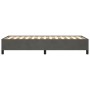 Dark gray velvet bed frame 100x200 cm by vidaXL, Beds and slatted bases - Ref: Foro24-347307, Price: 96,95 €, Discount: %