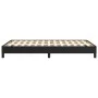 Black synthetic leather bed frame 120x200 cm by vidaXL, Beds and slatted bases - Ref: Foro24-346892, Price: 96,85 €, Discount: %
