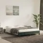 Estructura de cama de terciopelo verde 140x190 cm de vidaXL, Camas y somieres - Ref: Foro24-346973, Precio: 97,43 €, Descuent...