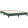Estructura de cama de terciopelo verde 140x190 cm de vidaXL, Camas y somieres - Ref: Foro24-346973, Precio: 97,43 €, Descuent...