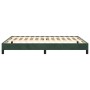 Estructura de cama de terciopelo verde 140x190 cm de vidaXL, Camas y somieres - Ref: Foro24-346973, Precio: 98,45 €, Descuent...