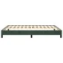 Estructura de cama de terciopelo verde 140x190 cm de vidaXL, Camas y somieres - Ref: Foro24-346973, Precio: 97,43 €, Descuent...