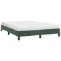 Green velvet bed frame 140x200 cm by vidaXL, Beds and slatted bases - Ref: Foro24-346979, Price: 108,98 €, Discount: %