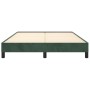 Bettgestell aus grünem Samt, 140 x 200 cm von vidaXL, Betten und Lattenroste - Ref: Foro24-346979, Preis: 108,98 €, Rabatt: %