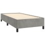 Estructura de cama de terciopelo gris claro 80x200 cm de vidaXL, Camas y somieres - Ref: Foro24-347288, Precio: 100,27 €, Des...