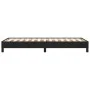Black velvet bed frame 90x200 cm by vidaXL, Beds and slatted bases - Ref: Foro24-346954, Price: 79,61 €, Discount: %