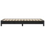 Estructura de cama de terciopelo negra 90x200 cm de vidaXL, Camas y somieres - Ref: Foro24-346954, Precio: 76,05 €, Descuento: %