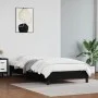 Estructura de cama de cuero sintético negro 100x200 cm de vidaXL, Camas y somieres - Ref: Foro24-346886, Precio: 75,83 €, Des...
