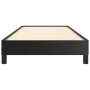 Estructura de cama de cuero sintético negro 100x200 cm de vidaXL, Camas y somieres - Ref: Foro24-346886, Precio: 75,83 €, Des...