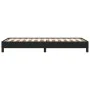 Estructura de cama de cuero sintético negro 100x200 cm de vidaXL, Camas y somieres - Ref: Foro24-346886, Precio: 75,83 €, Des...