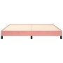 Estructura de cama de terciopelo rosa 180x200 cm de vidaXL, Camas y somieres - Ref: Foro24-346993, Precio: 104,80 €, Descuent...