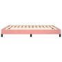 Estructura de cama de terciopelo rosa 180x200 cm de vidaXL, Camas y somieres - Ref: Foro24-346993, Precio: 104,80 €, Descuent...