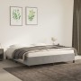 Hellgrauer Samtbettrahmen 180x200 cm von vidaXL, Betten und Lattenroste - Ref: Foro24-347336, Preis: 136,20 €, Rabatt: %