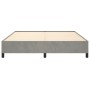 Light gray velvet bed frame 180x200 cm by vidaXL, Beds and slatted bases - Ref: Foro24-347336, Price: 136,20 €, Discount: %