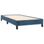 Estructura de cama de terciopelo azul 80x200 cm de vidaXL, Camas y somieres - Ref: Foro24-346944, Precio: 75,01 €, Descuento: %