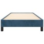 Estructura de cama de terciopelo azul 80x200 cm de vidaXL, Camas y somieres - Ref: Foro24-346944, Precio: 75,65 €, Descuento: %