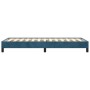 Estructura de cama de terciopelo azul 80x200 cm de vidaXL, Camas y somieres - Ref: Foro24-346944, Precio: 75,65 €, Descuento: %