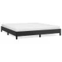 Bettgestell aus schwarzem Kunstleder, 180 x 200 cm von vidaXL, Betten und Lattenroste - Ref: Foro24-346916, Preis: 119,60 €, ...