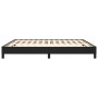 Estructura de cama de cuero sintético negro 180x200 cm de vidaXL, Camas y somieres - Ref: Foro24-346916, Precio: 123,03 €, De...
