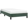 Estructura de cama de terciopelo verde 90x190 cm de vidaXL, Camas y somieres - Ref: Foro24-346949, Precio: 82,76 €, Descuento: %