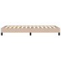 Bettgestell aus Cappuccino-Kunstleder, 90 x 200 cm von vidaXL, Betten und Lattenroste - Ref: Foro24-346885, Preis: 79,93 €, R...