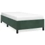 Estructura de cama de terciopelo verde 80x200 cm de vidaXL, Camas y somieres - Ref: Foro24-347291, Precio: 82,92 €, Descuento: %