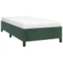 Estructura de cama de terciopelo verde 80x200 cm de vidaXL, Camas y somieres - Ref: Foro24-347291, Precio: 82,92 €, Descuento: %