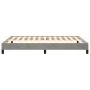Light gray velvet bed frame 140x190 cm by vidaXL, Beds and slatted bases - Ref: Foro24-346970, Price: 98,06 €, Discount: %